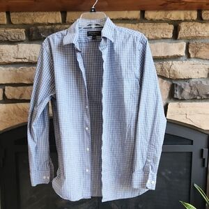 Men's Blue Checkered Shirt